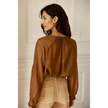 Blouse bertino la petite étoile camel