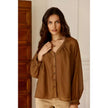Blouse bertino la petite étoile camel