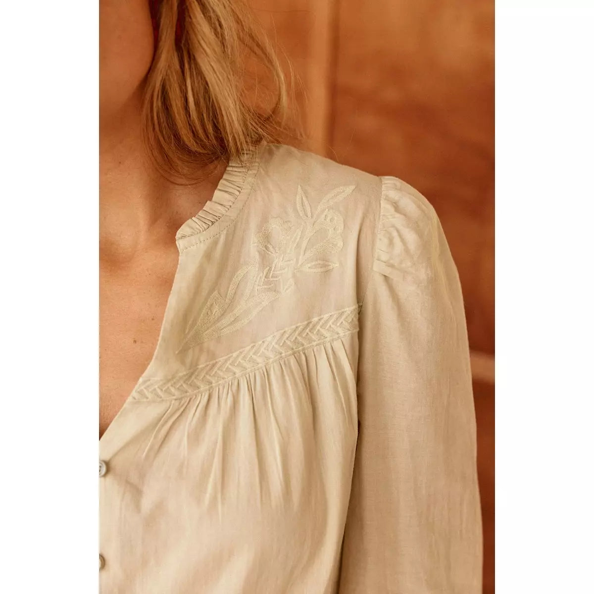 Blouse la petite étoile Bowie beige