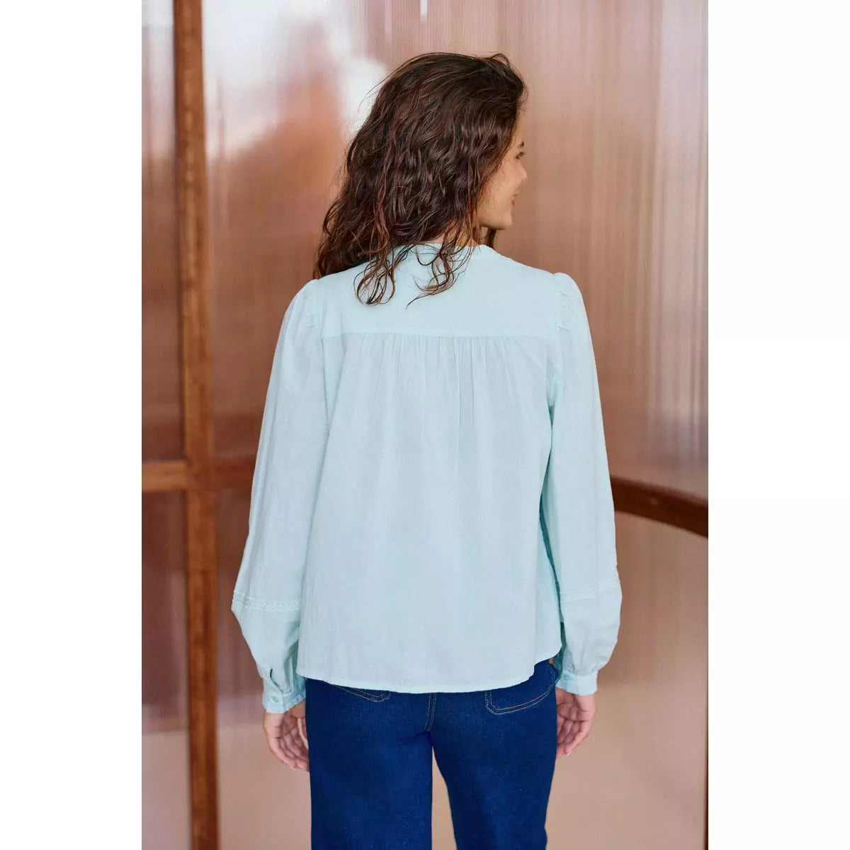 Blouse la petite étoile Bowie bleu