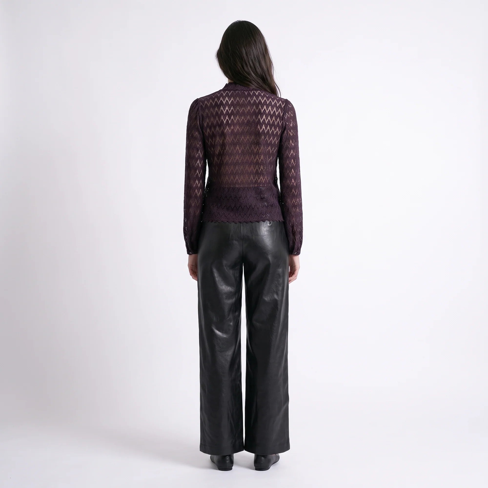 Blouse salisse Artlove violet
