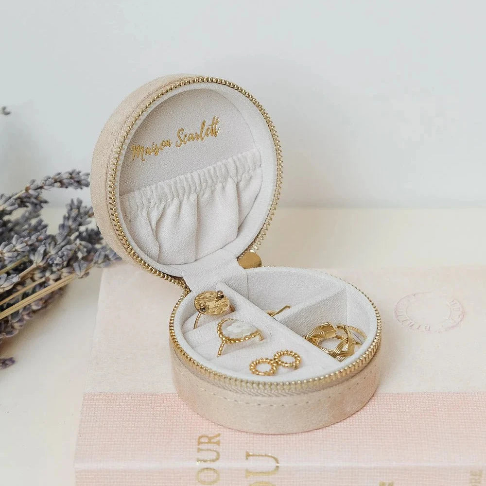 Boîte à bijoux de voyage Yvonne | Velours