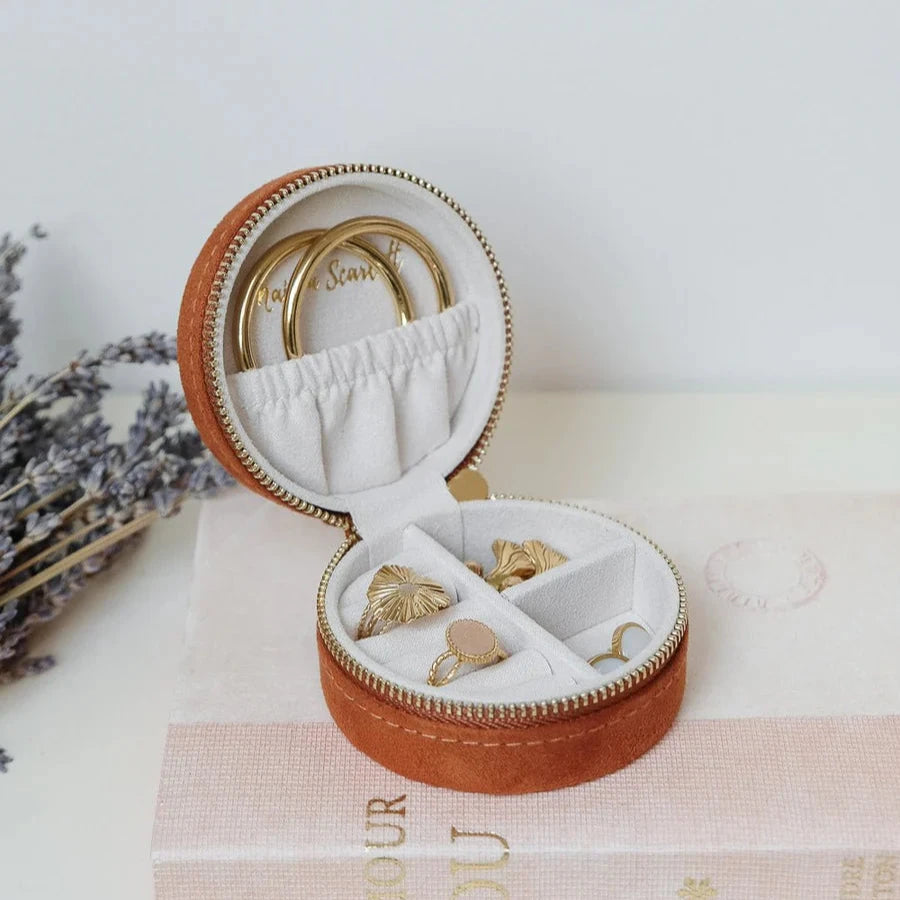 Boîte à bijoux de voyage Yvonne | Velours