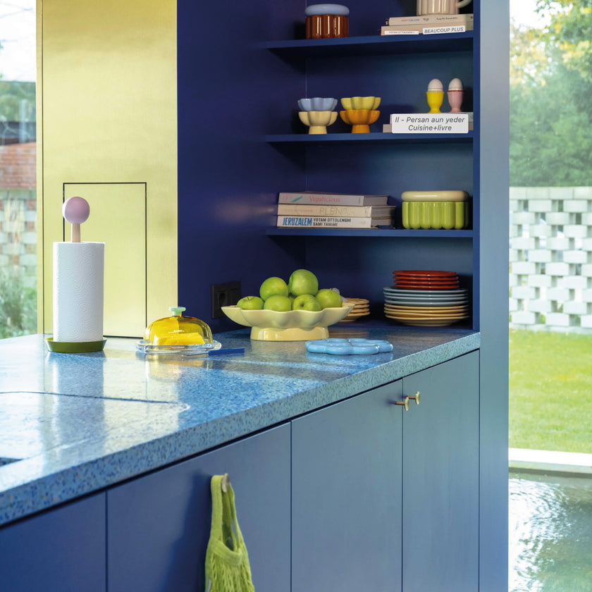 Plat ovale Sun jaune beurre – &Klevering