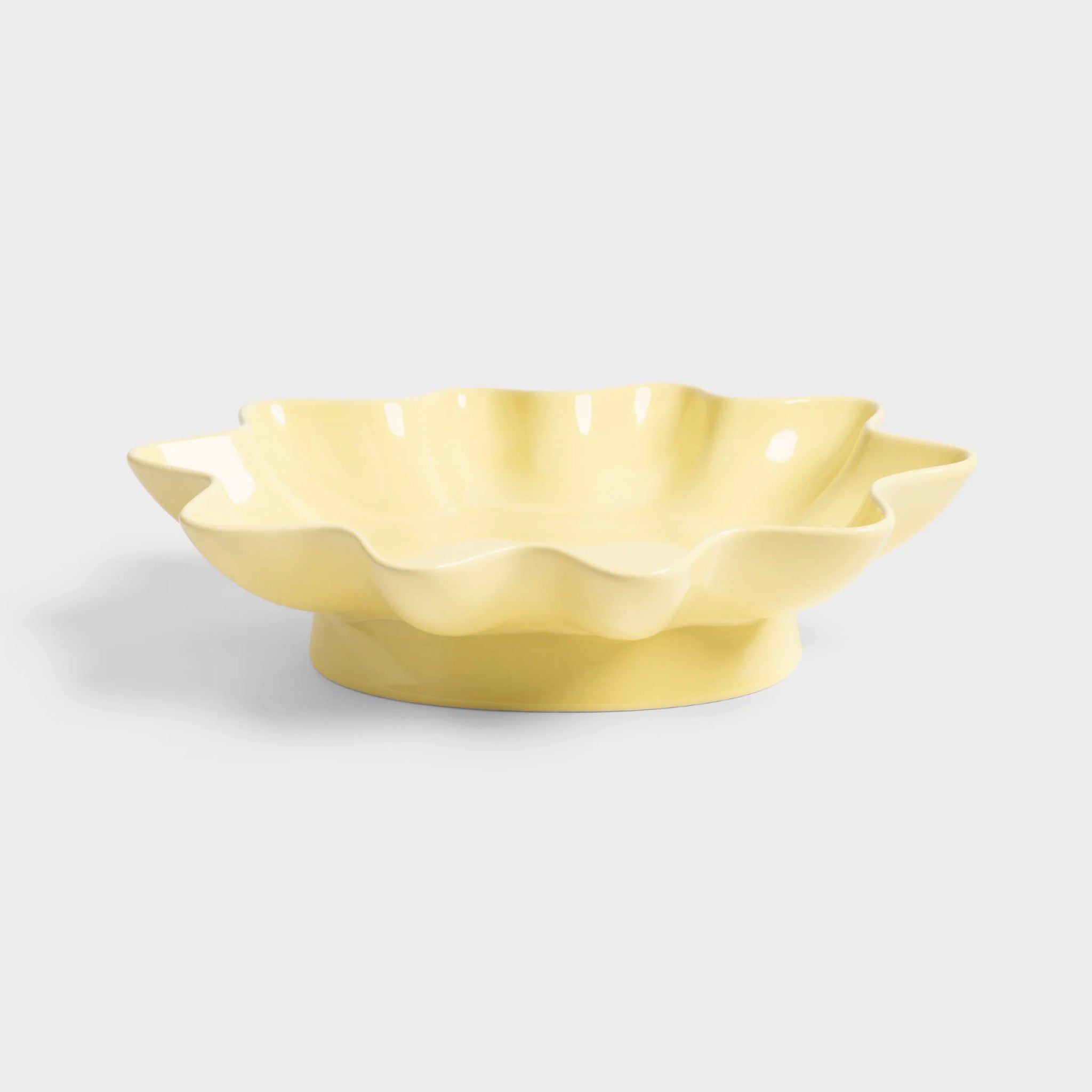 Plat ovale Sun jaune beurre – &Klevering