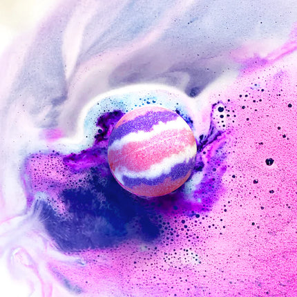 Boule de bain cassis inuwet