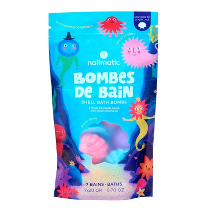 Bombe de bain nailmatic coquillage