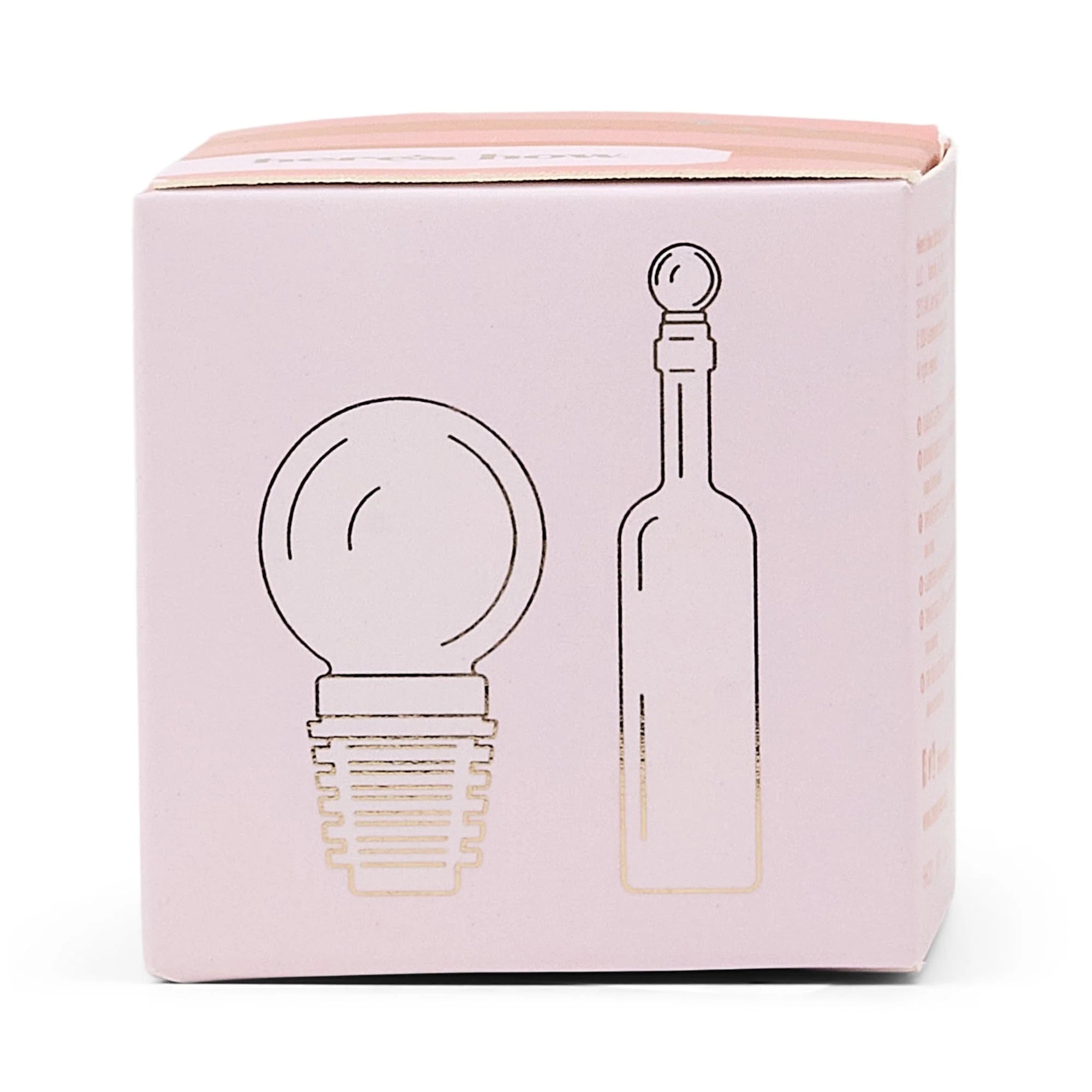 Bouchon de vin rose 