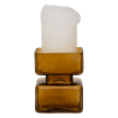 Bougeoir marron