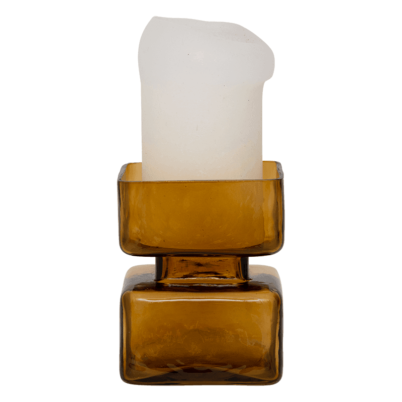 Bougeoir marron
