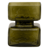 bougeoir vert olive