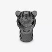 Bougeoir lion Gris 