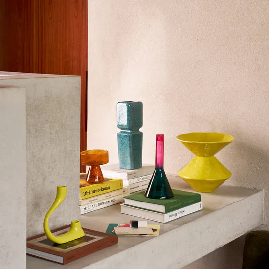 Bougeoir Vert et Rose Fisher Urban Nature Culture