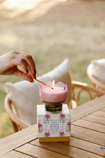 Bougie bronzed gardenia paddywax