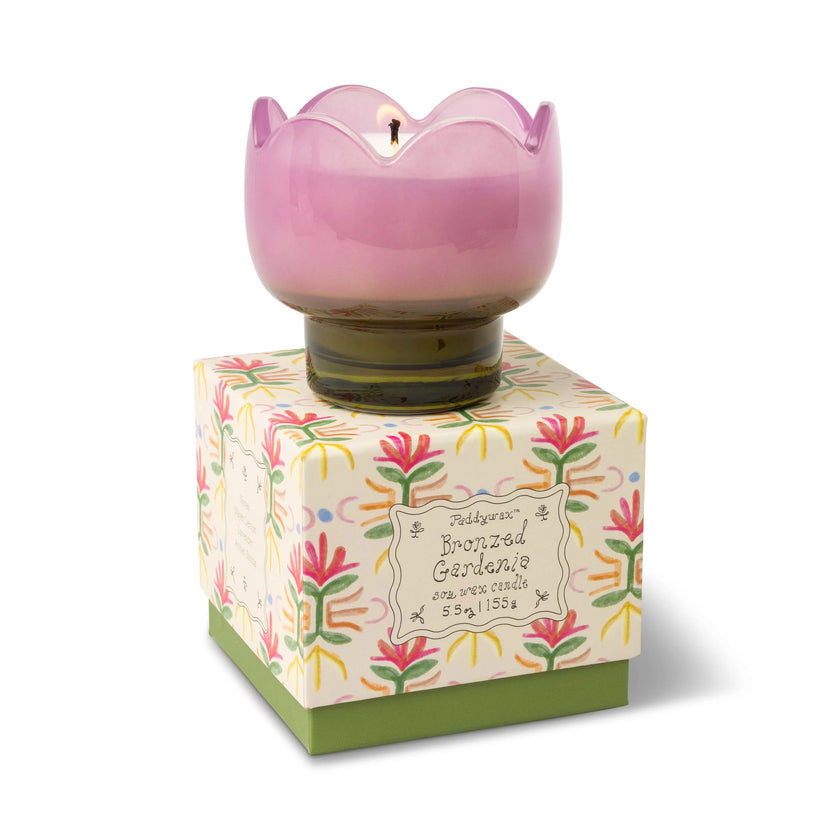 Bougie bronzed gardenia paddywax