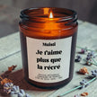 Bougie je t'aime plus que la récré muisti