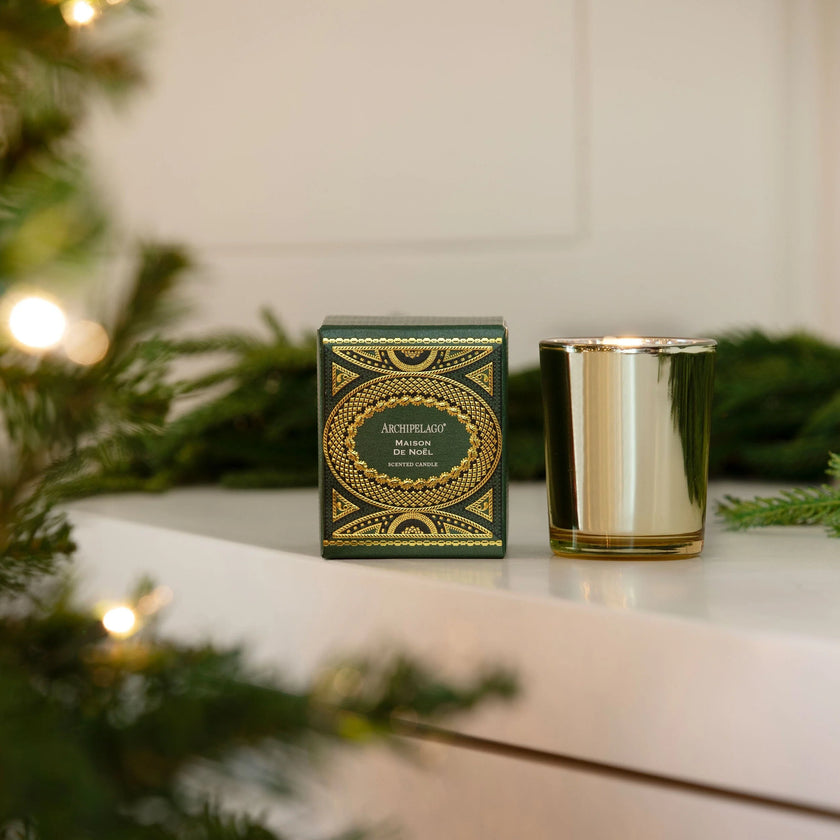 Bougie 56g maison de noel 