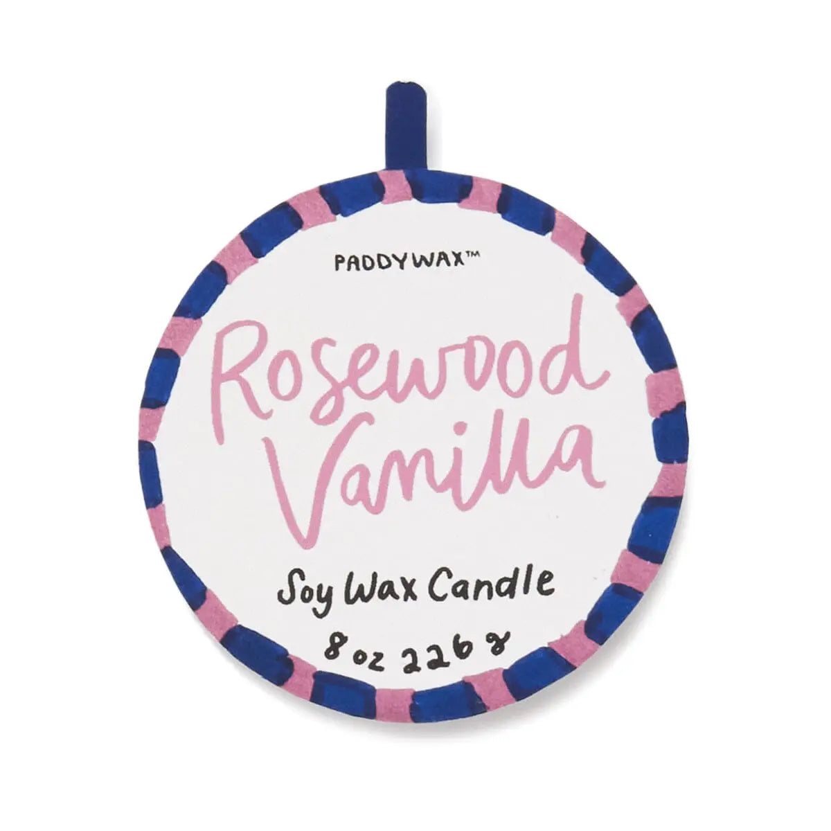 Bougie paddywax rosewood vanilla