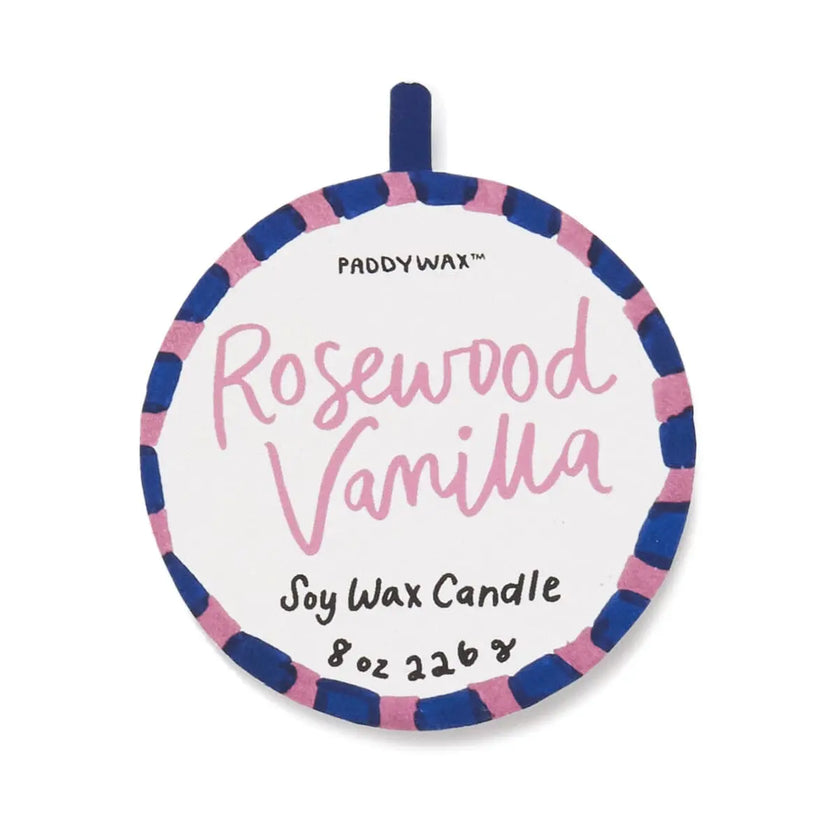 Bougie paddywax rosewood vanilla