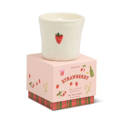 Bougie strawberry paddywax