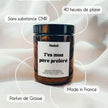 Bougie tes mon père préféré Muisti