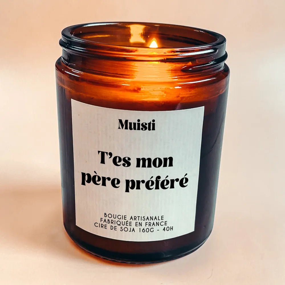 Bougie tes mon père préféré Muisti