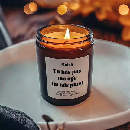 Bougie tu ne fais pas ton age tu fais plus 