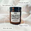bougie Papa si t'es le meilleur c'est grâce à moi 