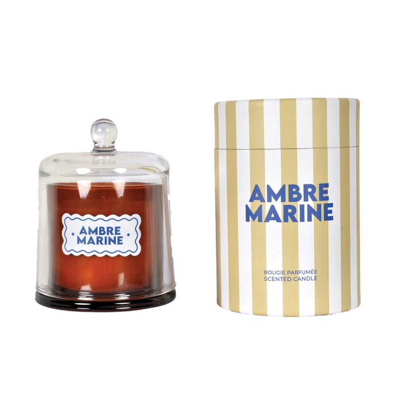bougie cloche trattoria ambre marine