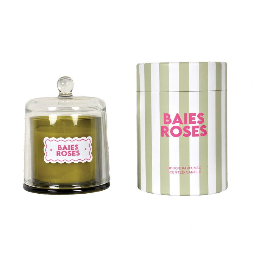 bougie cloche trattoria baies roses