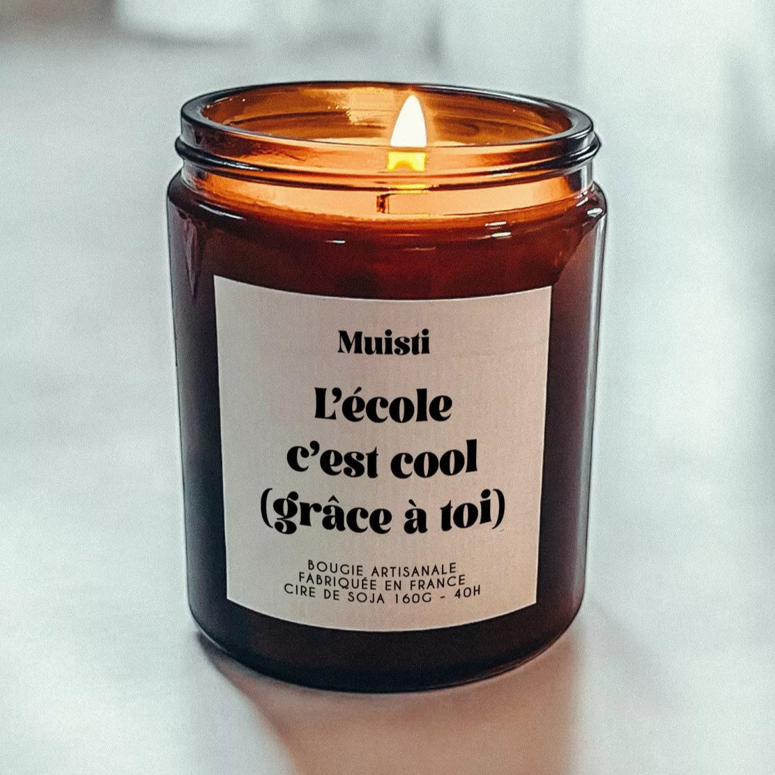 bougie l'ecole c'est cool (grace a toi)