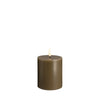 bougie led pillar sable