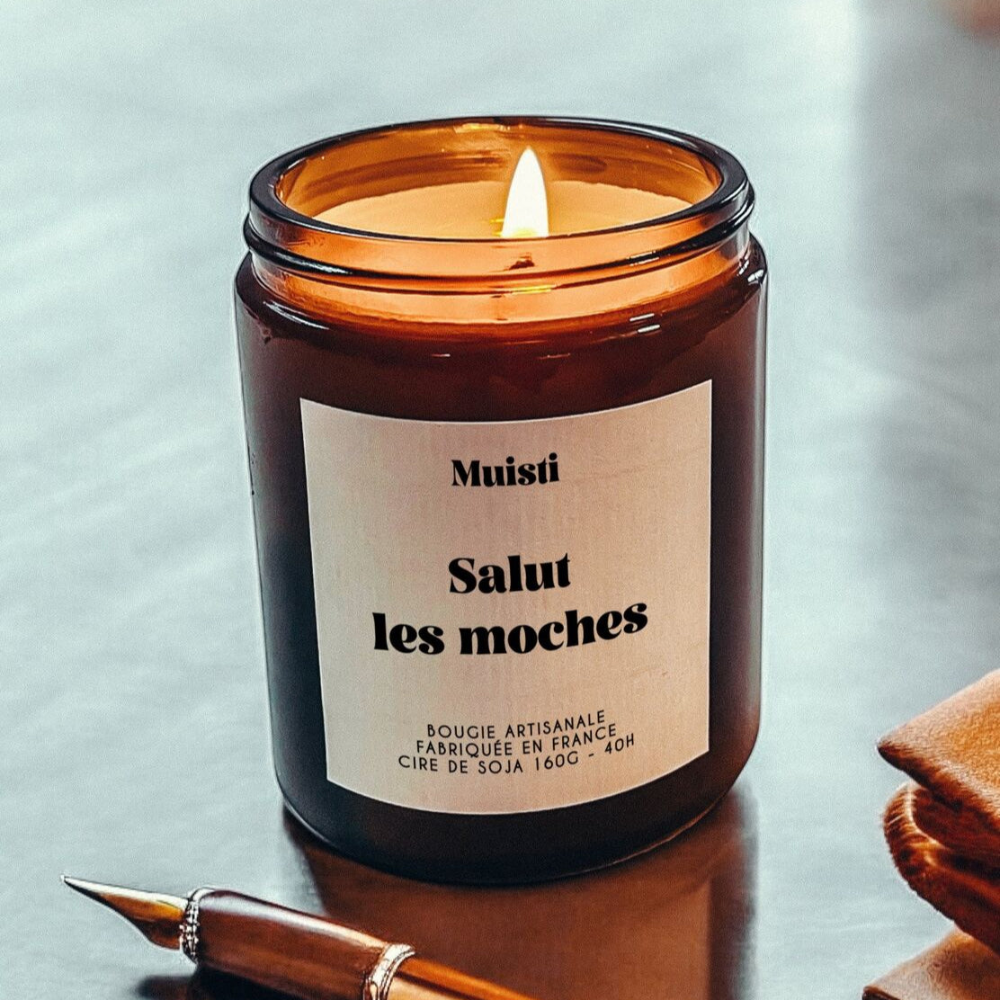 bougie salut les moches