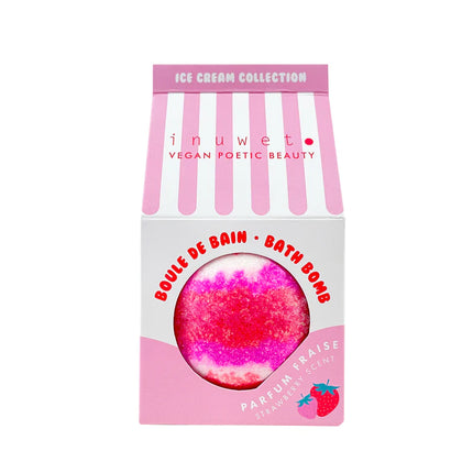 Boule de bain fraise Inuwet