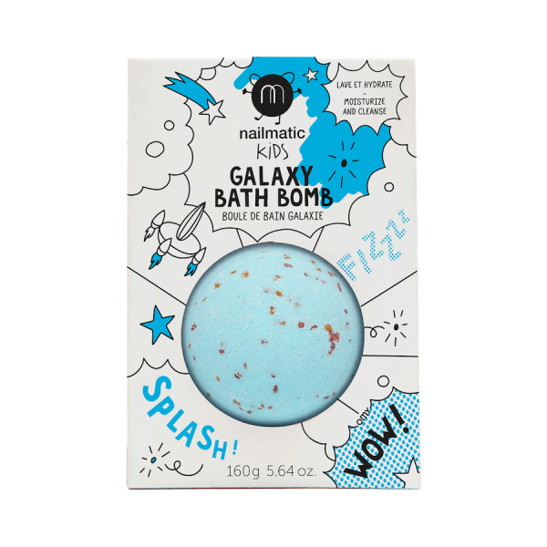 boule de bain cosmic bleu