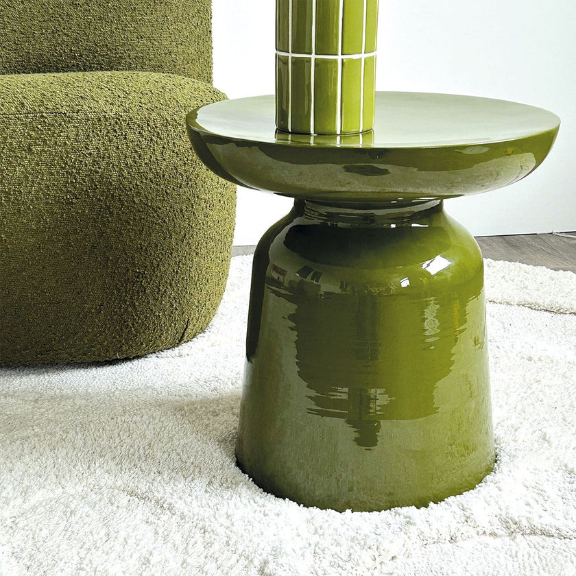 bout de canape Bibi kaki