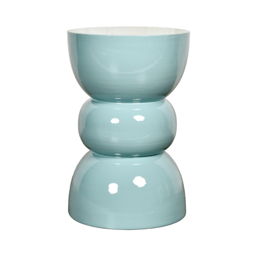 bout de canapé titou bleu givré