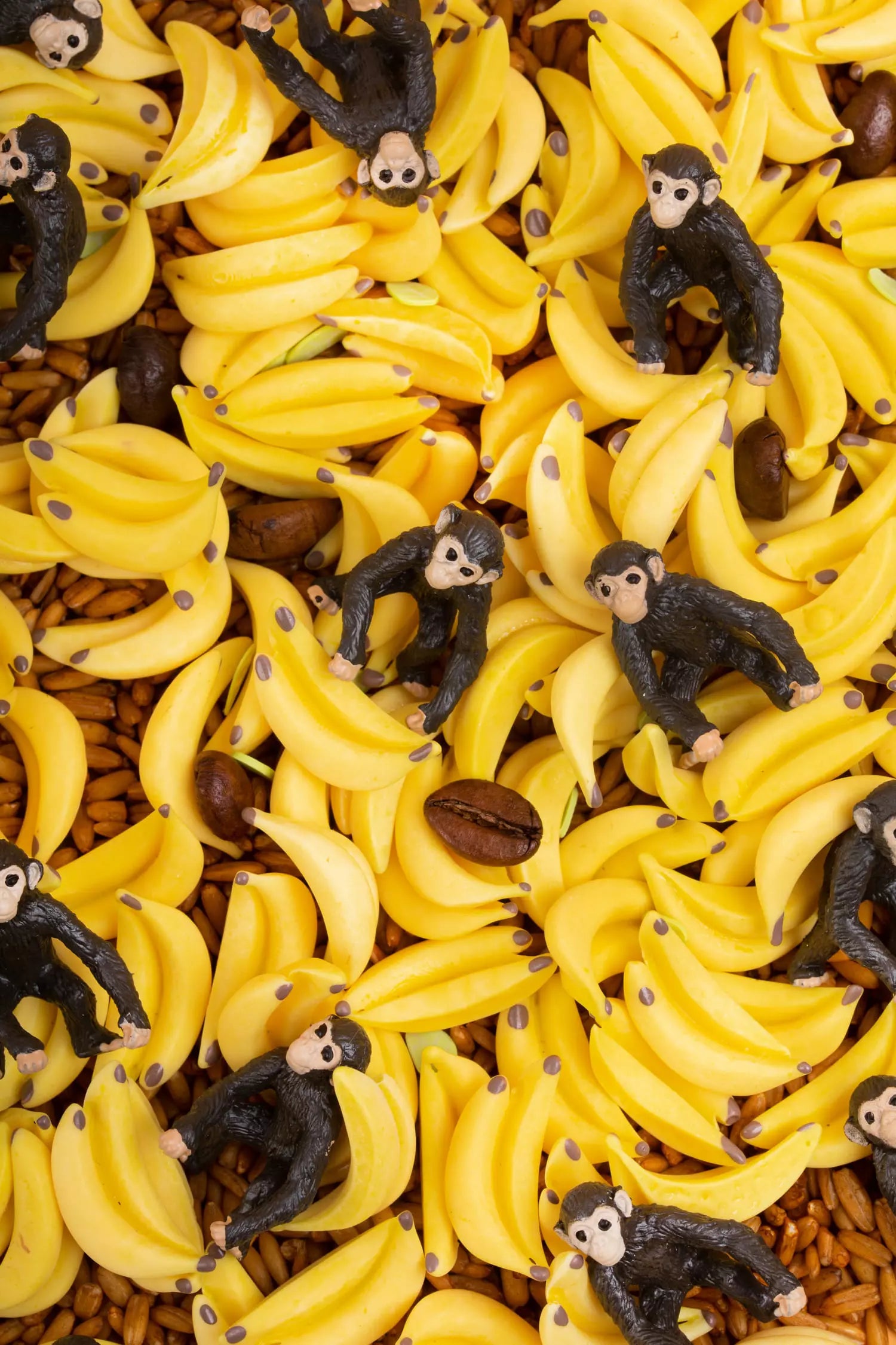 Bouteille sensorielle singe