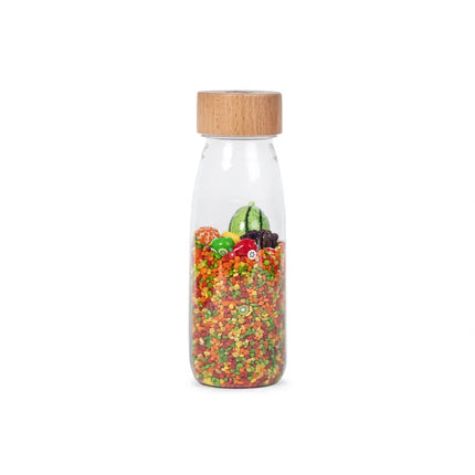 bouteille sensorielle learn fruits