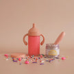 box anniversaire lait fraise