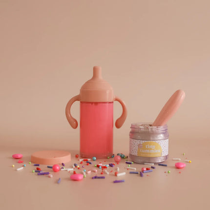 box anniversaire lait fraise