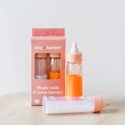 box petit ventre lait et jus de fruit