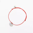 Bracelet croix rose fluo