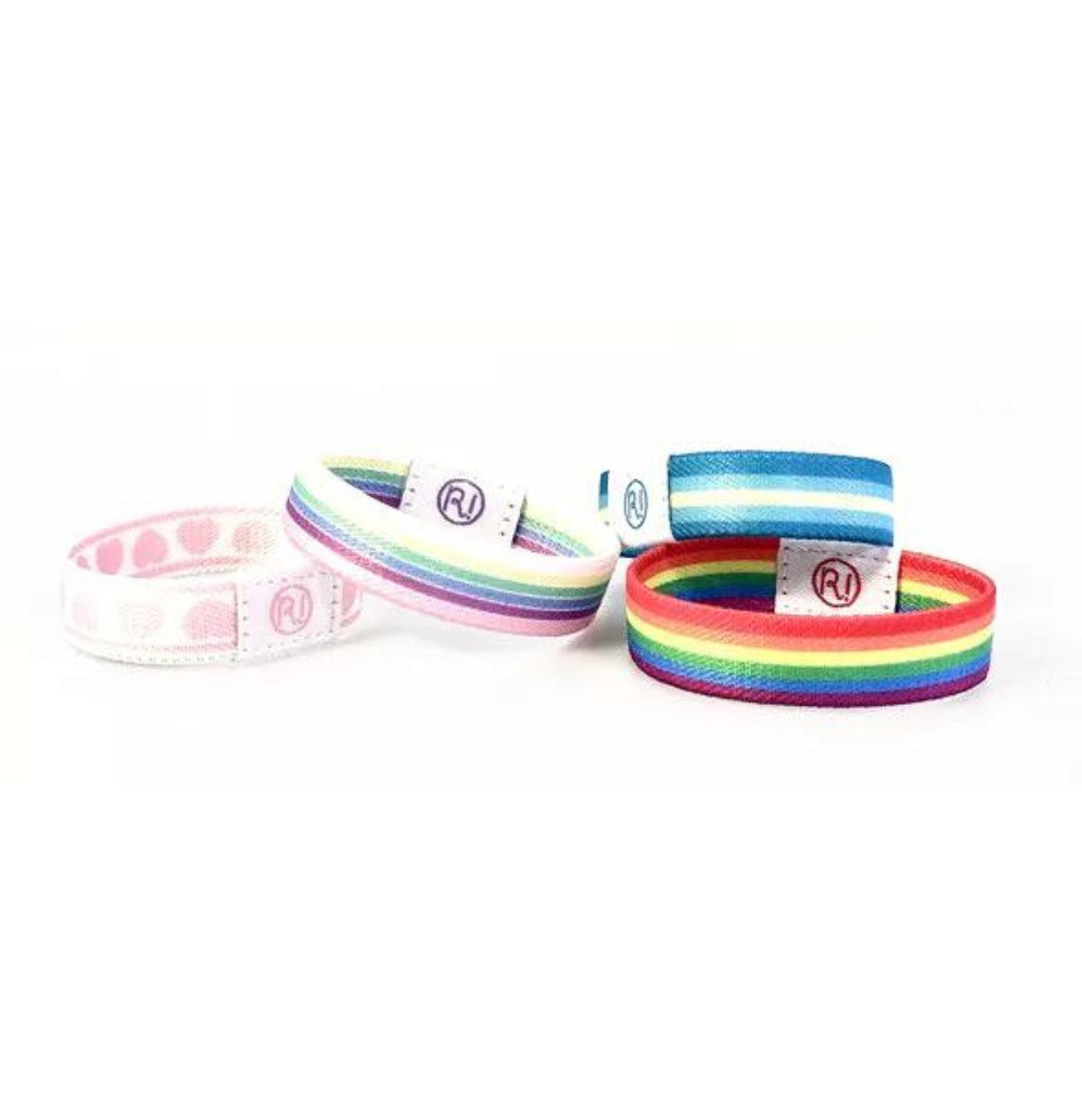 bracelet bleu rayé