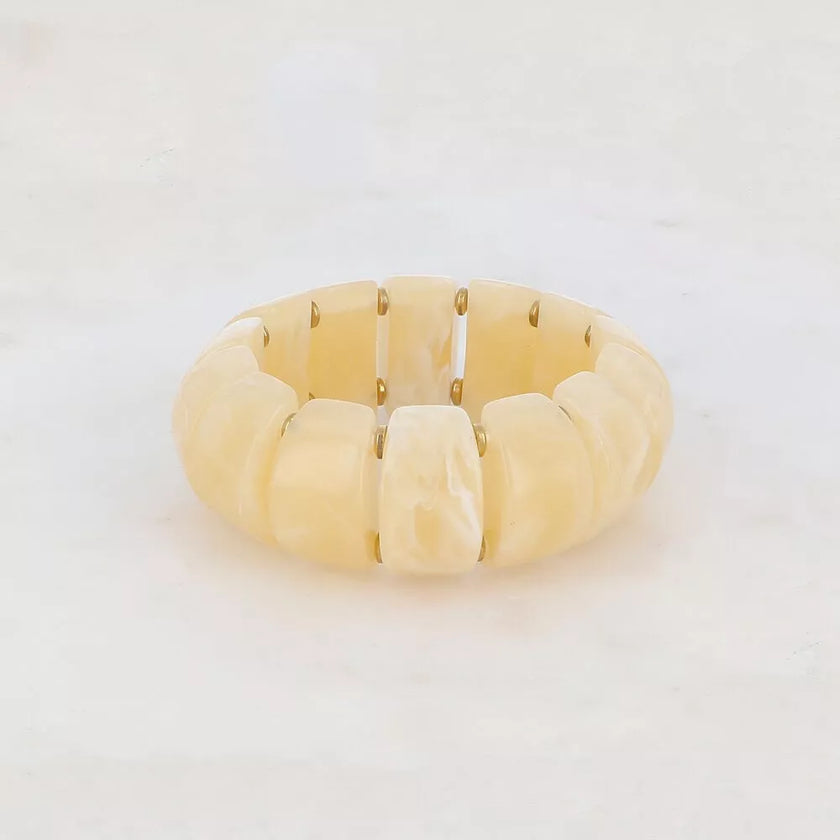 bracelet elastique resine