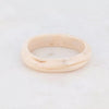 bracelet jonc resine coloree beige