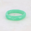 bracelet jonc resine coloree vert