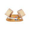 bracelet puddle jumper marron et blanc