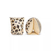 brassard de natation leopard beige