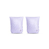 brassard de natation leopard violet